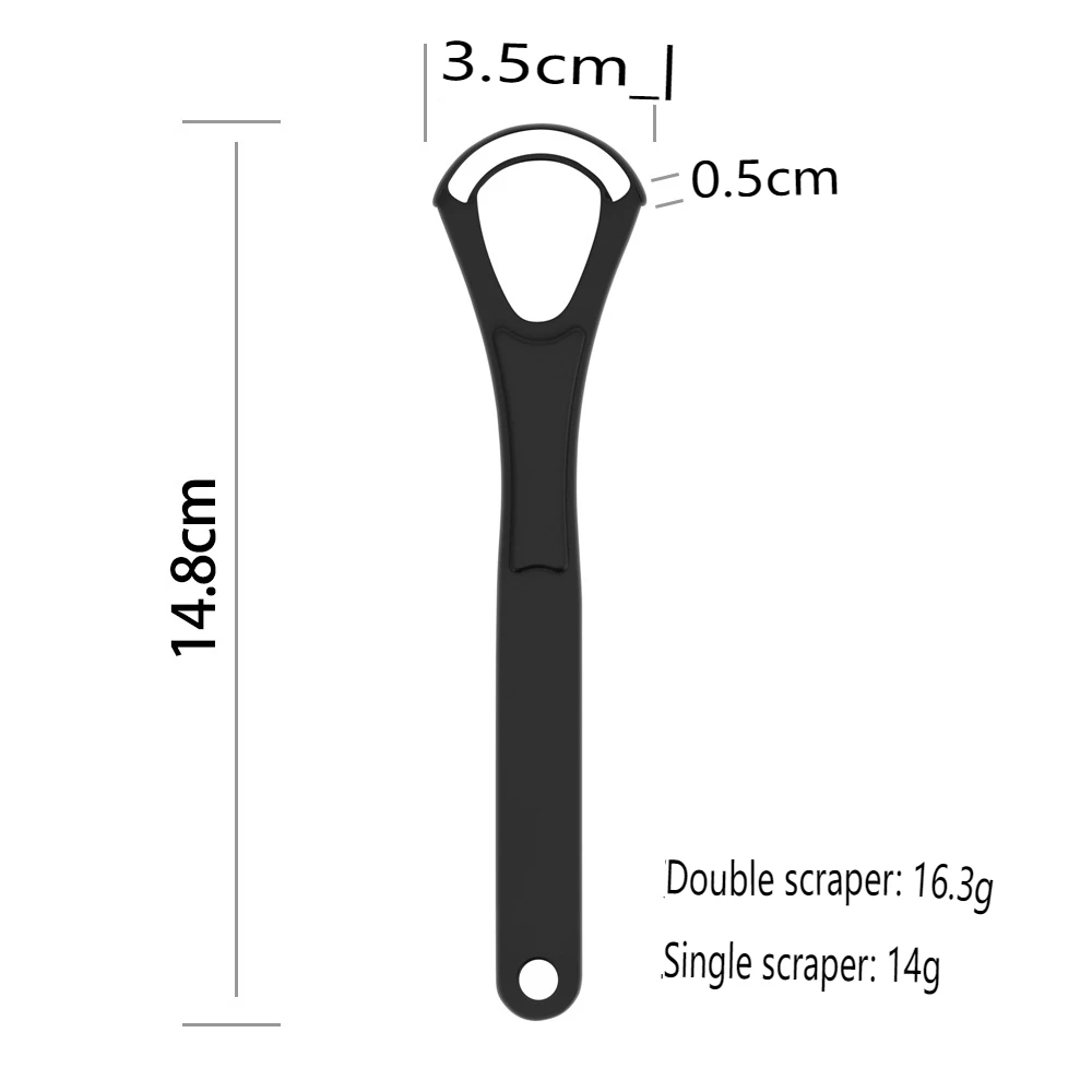 2 Teile/schachtel Edelstahl Zunge Schaber Zunge Platte für Entfernen Mundgeruch Zunge Beschichtung Reiniger Pinsel Mundpflege Werkzeug