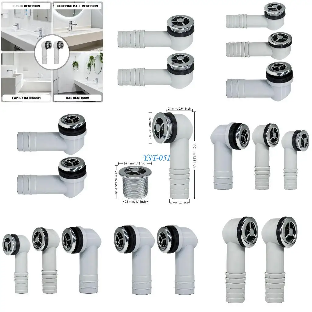 

E15A Round Sink Overflow Cover Basin Overflow Hole Drainage Waste Fitting Enduring