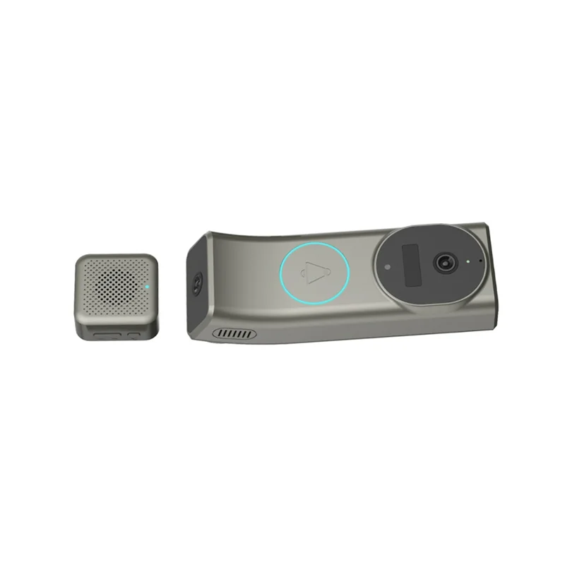 Y45A-Smart Doorbell Kit With Simulation Fake Camera Door Bell Camera Doorbell LED Flash For Homes Offices Stores