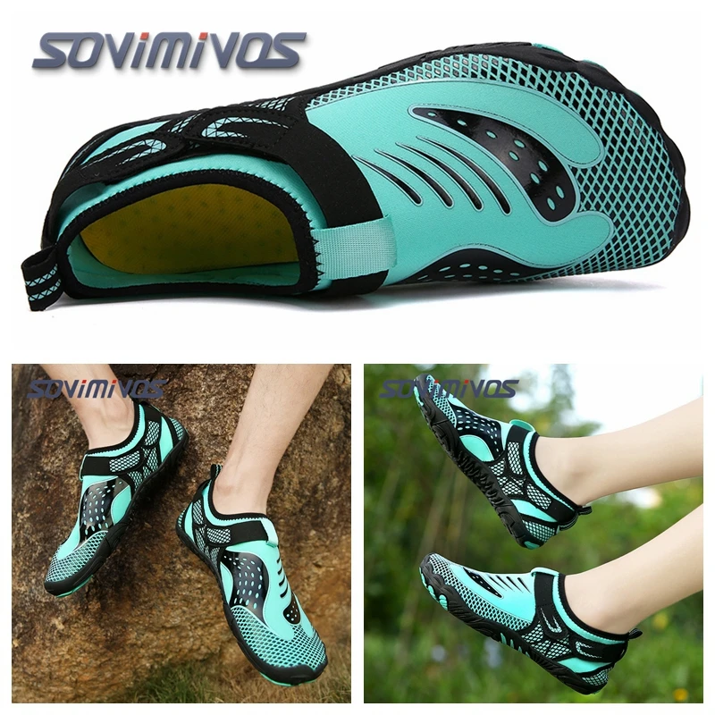 High Quality New Style Water Men Beach Shoes Mens Upstream Aqua Shoes Man Quick Dry River Sea Slippers Diving Swimming Socks 47