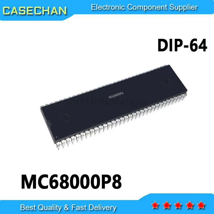 1PCS New and Original MC68000P12 MC68000P MC68000  MC68000P8 DIP-64