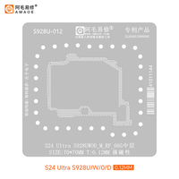 BGA Reballing Stencil For Samsung S10-S24 FE Ultra S928 S918 S908 ZFlip Z Flip Fold 2/3/4/5/6 F700F F9460 Mainboard Middle Layer