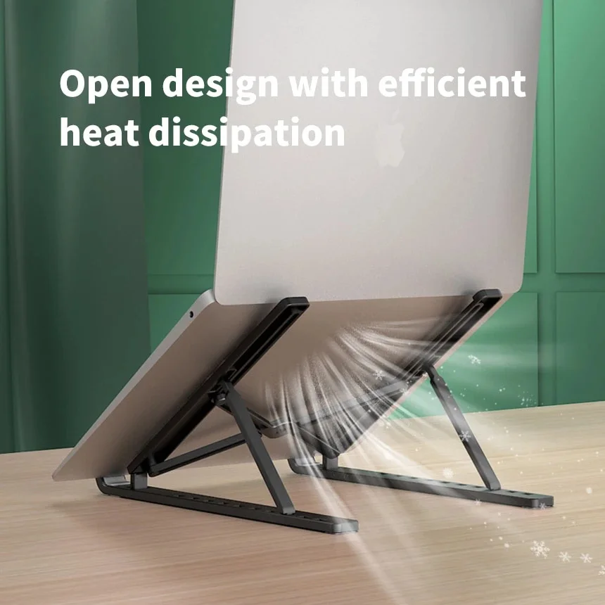 Portable Laptop Stand Foldable ABS Tablet Computer for Macbook Apple Air Pro Lenovo Samsung Bracket Universal Pad PC Holder
