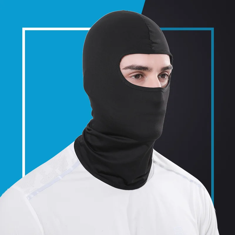 Tactical Balaclava Face Mask Summer Cooling Neck Gaiter Hiking Scarves Men Motorcycle Cycling Helmet Hood Sun Protection