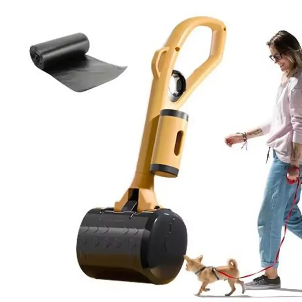 

Convenient Plastic Dog Toilet Picker Odorless Easy Clean-up Dog Poop Clip with Handle Lightweight Pet Waste Pickers for Pets