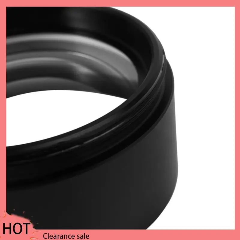 A88Z 4Pcs WD120 0.7X Trinocular Stereo Microscope Auxiliary Objective Lens Barlow Lens 48Mm Thread