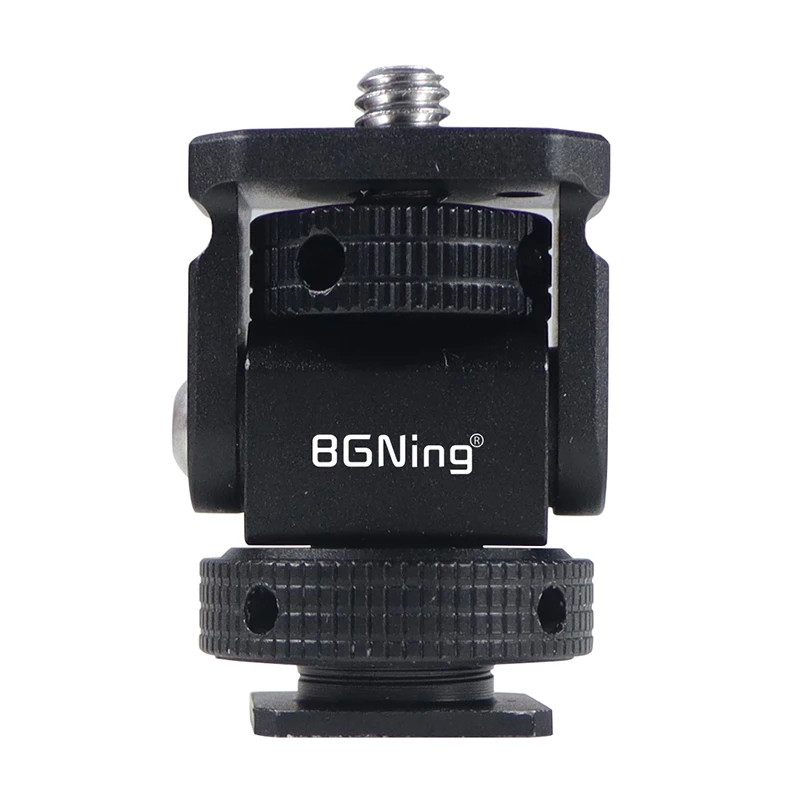 Monitor EVF Ständer Halter Kaltschuh Halterung für Kamera Feld Monitor Mikrofon Blitzschuh 180 Grad verstellbare Stabilisator Halterung – Detail 14