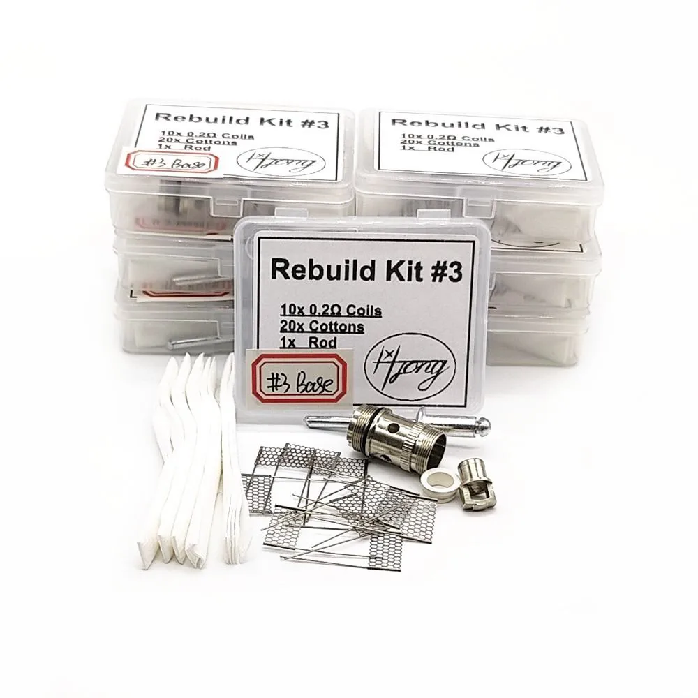 

Hong Original Rebuild Mesh Kit For Ijust S/2 Melo 2 3 Mini Istick Pico Rebuildable Wire Cotton