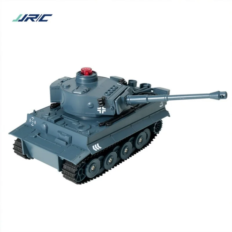 نموذج دبابة عسكرية JJRC 2.4G RC مع برج دوار، مركبة مدرعة بجهاز تحكم عن بعد لهواة الجمع وعشاقها