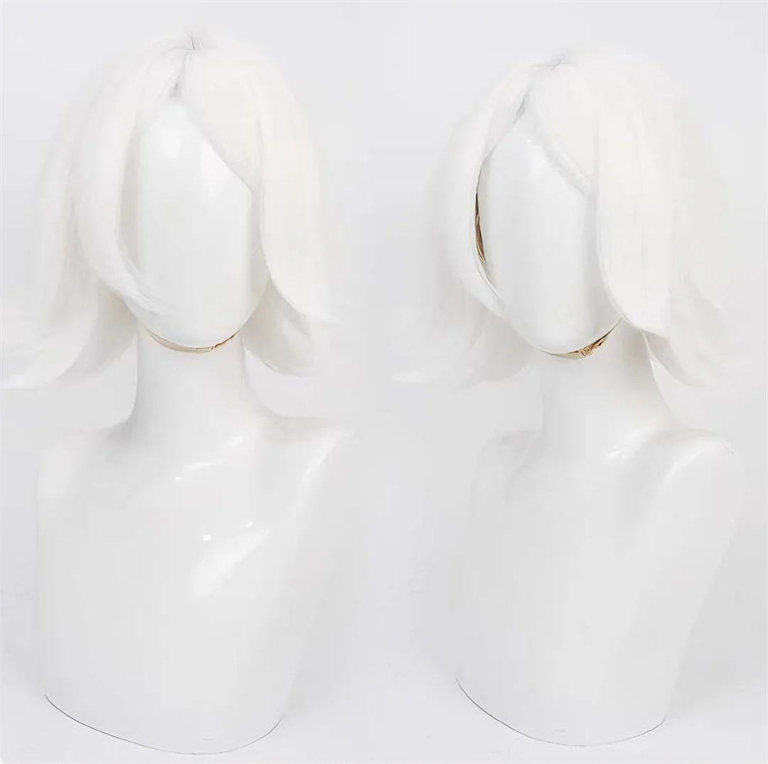 Cosplay Tokyo Ghoul Shuu Tsukiyama Wig Anime game party white short wig