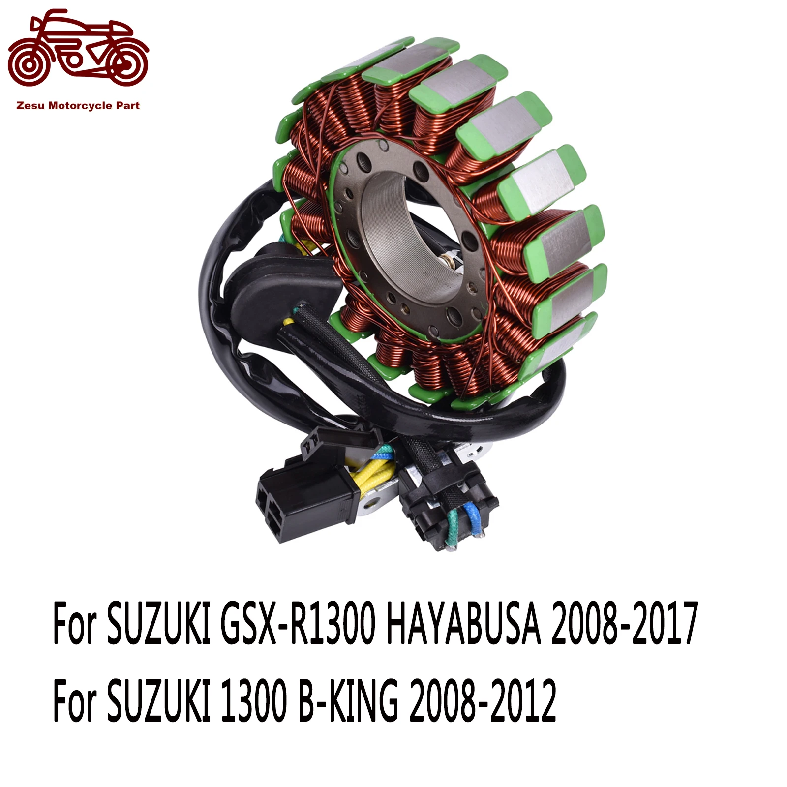 Motorcycle Stator Coil for SUZUKI GSX-R1300 GSXR1300 GSXR 1300 HAYABUSA 2008-2017 1300 B-KING 2008-2012 32101-24F30-000 1300cc