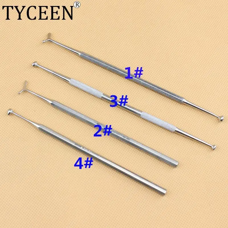 Dentist Tools Filler Filling Grinding Dental Silver Filling Instrument Stainless Steel Double Ended Resin Trimmer