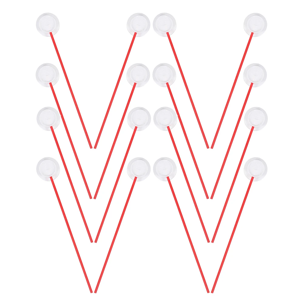 

20 set Aerosol Can Valve Tubes Red Accessories Easy Installation For Home Office Vehicle Replacement Extension Straws Gas