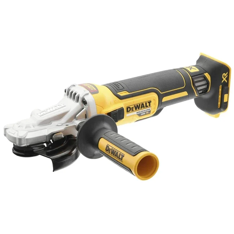 Dewalt DCG405FN Angle Grinder XR 125mm 18V Brushless Lithium charged Industrial Special Polishing Flat Head Power Bare Tool