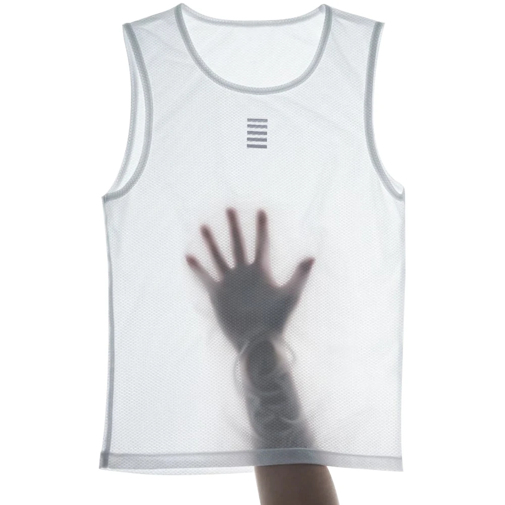 ZRSE Men Cycling Vest Bicycle Clothing Road MTB Bike Clothes Reflective Breathable Mesh Base Layer All Season Soft Underwear