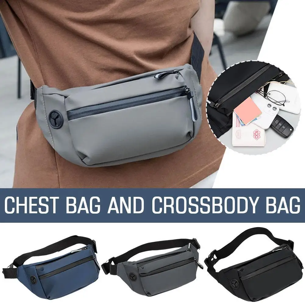 Men Women Waist Bag Pack Waterproof For Male Belt Pouch Belly Banana Ladies Kangaroo Bum Hip Husband Phone Work Purse Sack