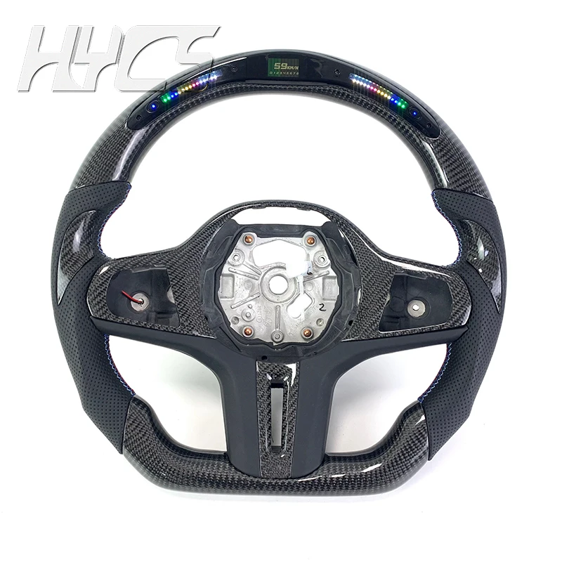 

Car Interior Accessories LED Carbon Fiber Steering Wheel for G20 G30 G21 G22 G23 320i 325i 330i M240i M340i