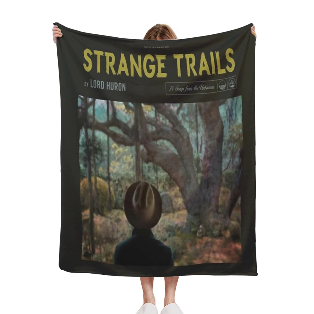 

Strange Trails - Lord Huron Thin Blanket Fluffy Soft Bedroom Decor Sofa Blankets Comforter Home and Decoration Summer Blanket