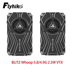 iFlight BLITZ Whoop 5.8G/4.9G 2.5W 40CH VTX z interfejsem MMCX 25,5x25,5mm Wentylator chłodzący CNC do części FPV