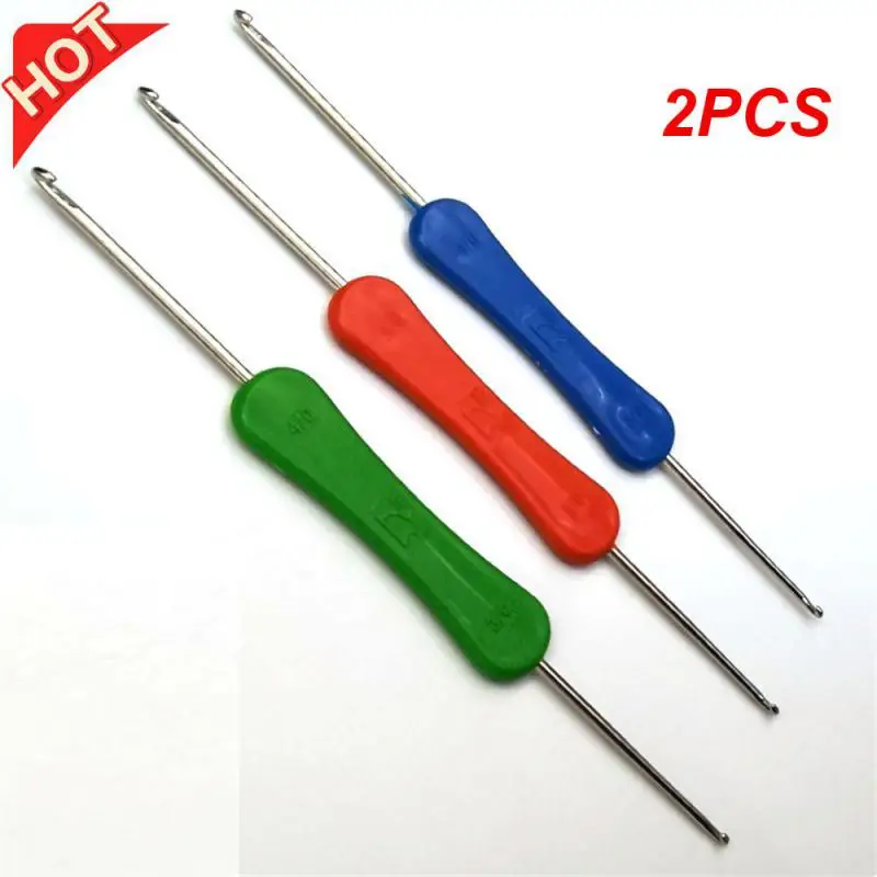 2PCS Yarn Needle Fashionable And Aesthetically Pleasing Design Refined From Stainless Steel High Quality Materials Are Smoother