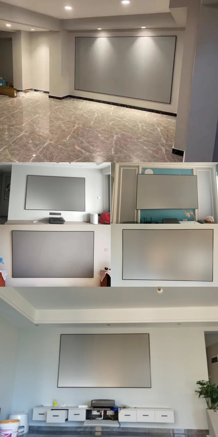 92 Zoll 100 Zoll 120 Zoll Heim – Home Cinema Tv Screen Bewertung und Preis