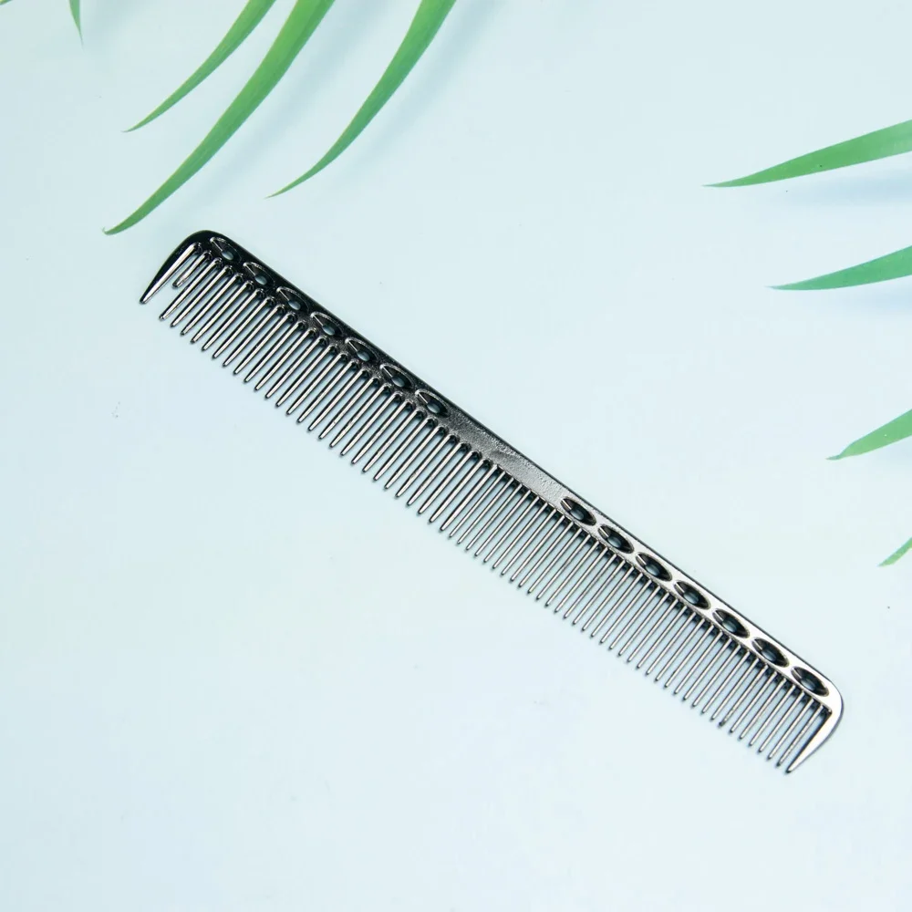Space Aluminium Haarkamm Pro Friseurkämme Mellado Petit Hansen Волос Haarschneiden Sterbende Haarbürste Friseurwerkzeuge Salon Mithelfer – Detail 13