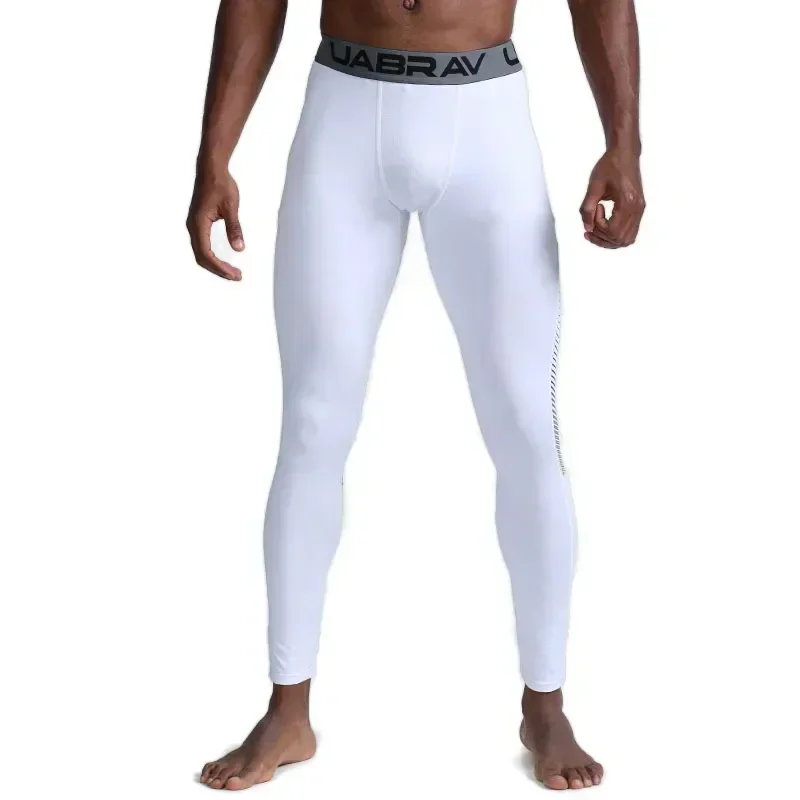 Pantaloni a compressione da uomo Abbigliamento sportivo ad asciugatura rapida Collant da corsa Legging da uomo Allenamento fitness Pantaloni da jogging Leggings sportivi da palestra