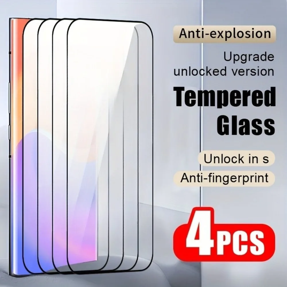 4Pcs Hd Full Screen… - image