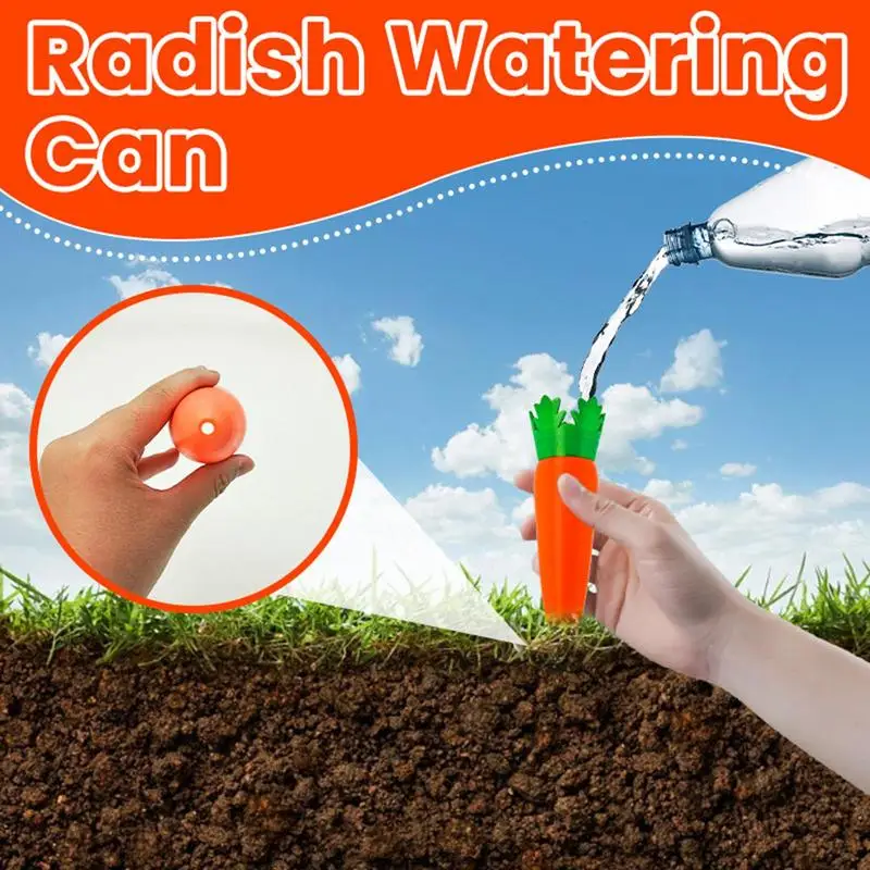 

Plant Watering Spikes Watering Stakes With Carrot Shape Garden Accessories For Kitchen Flowerpot Veggie Pots Tree Flower Outdoor