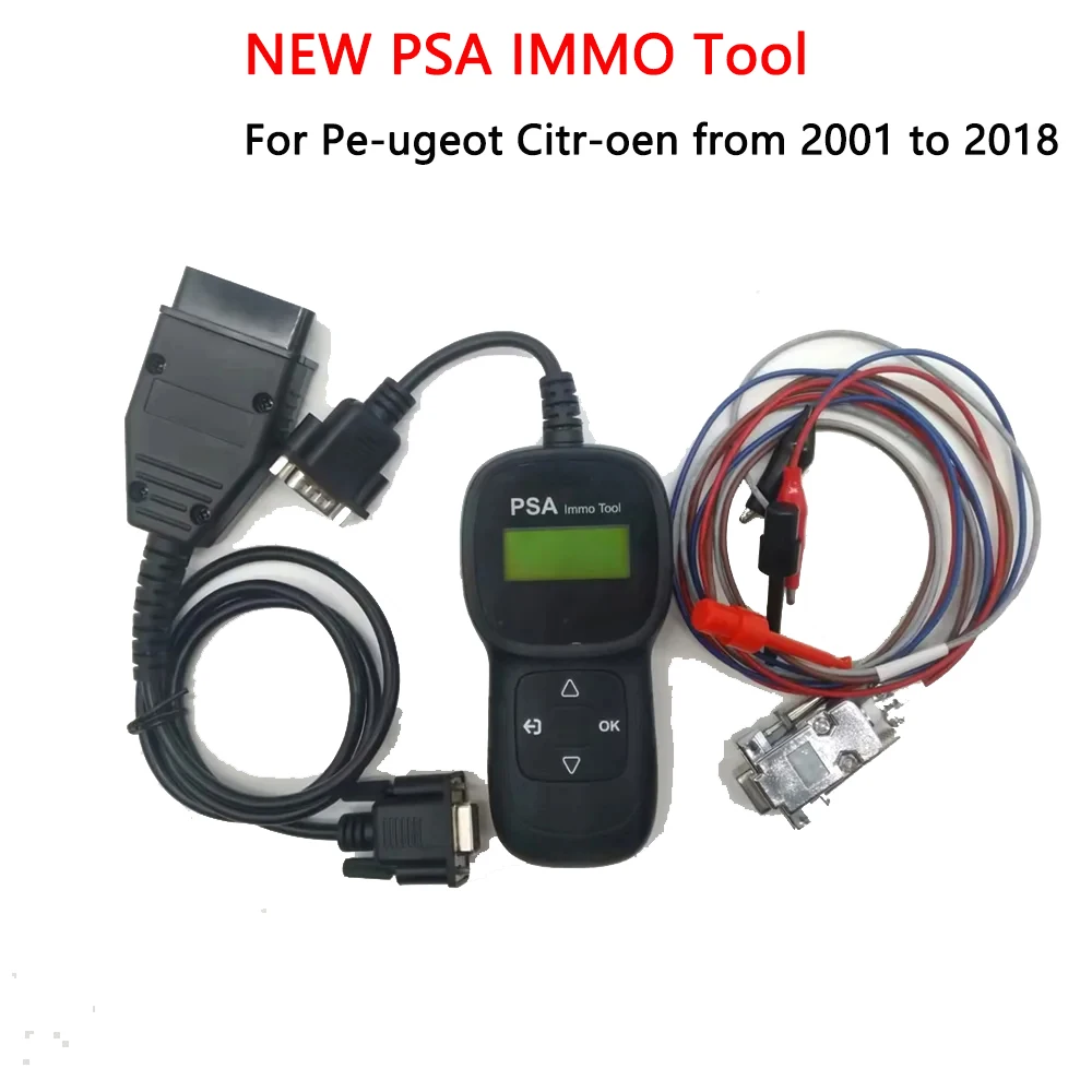 

2024 For PSA IMMO Tool For Peugeot Cit-roen Pin Code Mark Key Simulator Caculator Program Accessories for PSA Emulator Reader