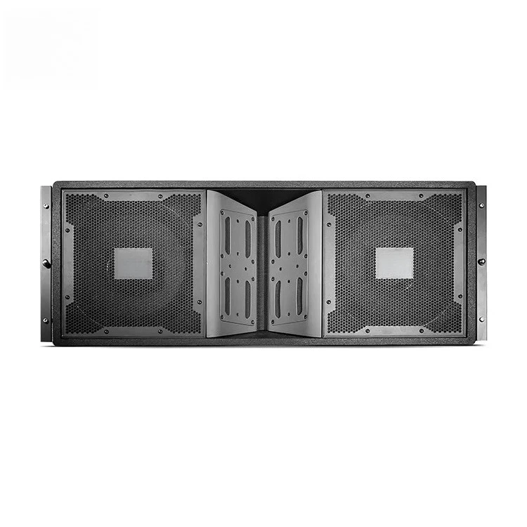 Dual 12 Inch Professional DJ System Line Array Speaker Audio PA Sound Stage System 8ohm Impedance