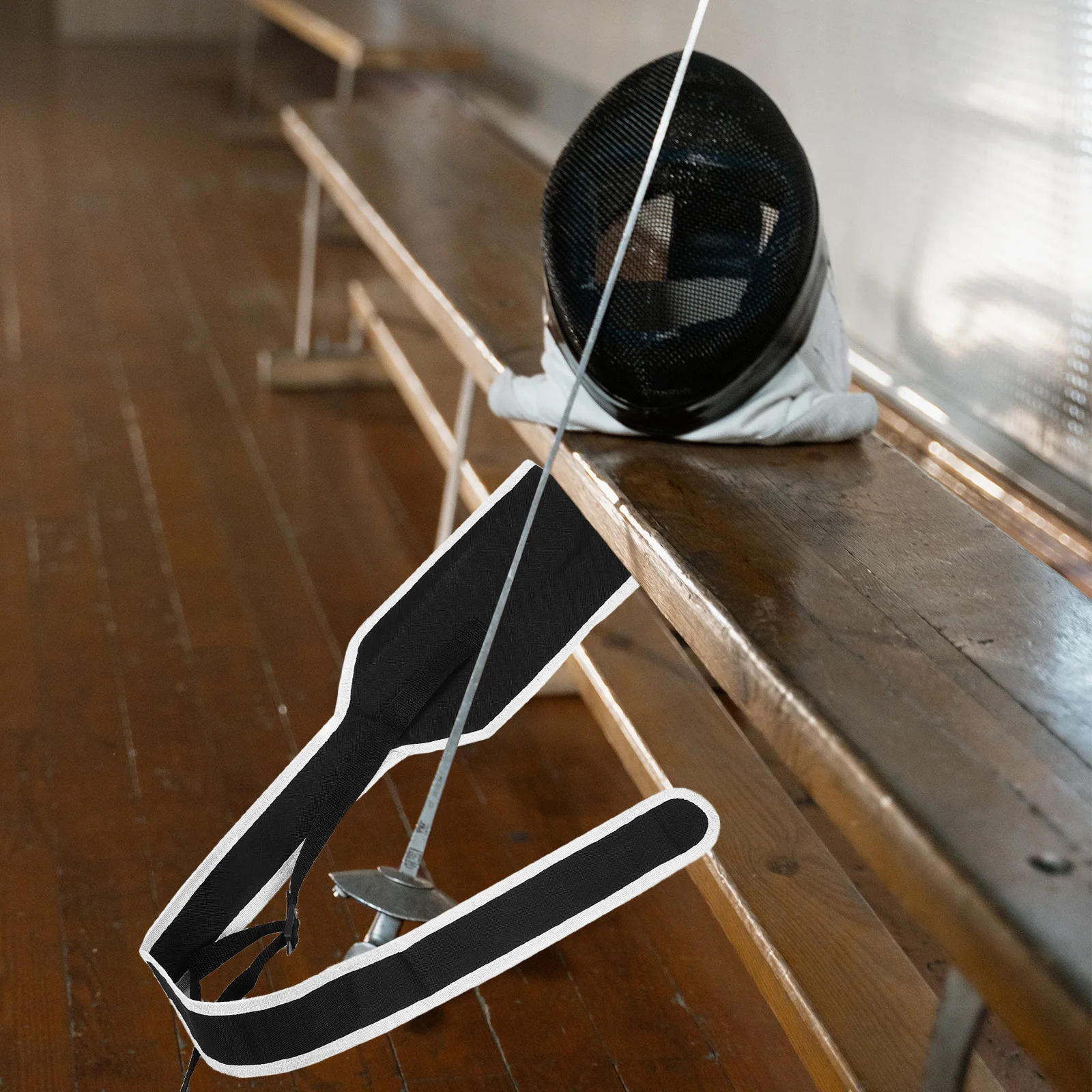 

Portable Fencing Bag Cloth Sword Pouch Single Shoulder Multi-Function Organizer for Daily Use Fencing Gear Portable Sword Bag