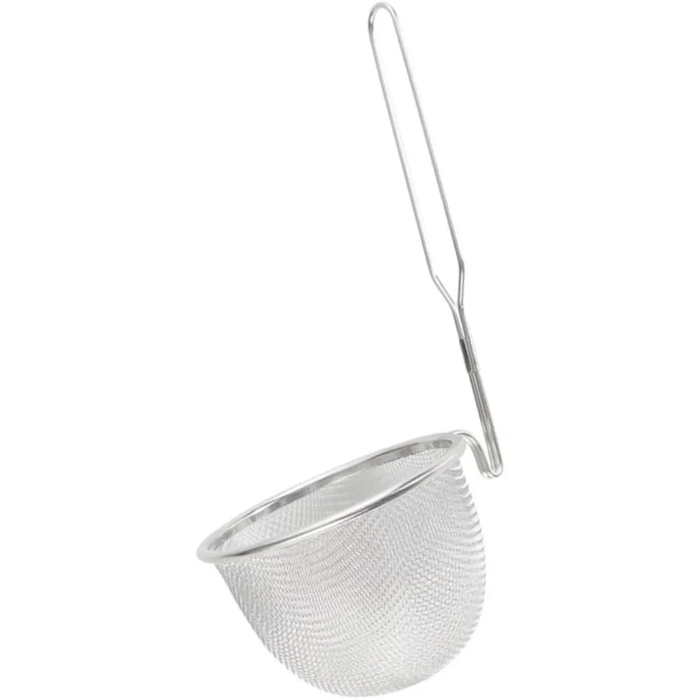 

Noodle Colander Long Handle Stainless Steel Strainer Vegetable and Food Filtering Kitchen Accessory
