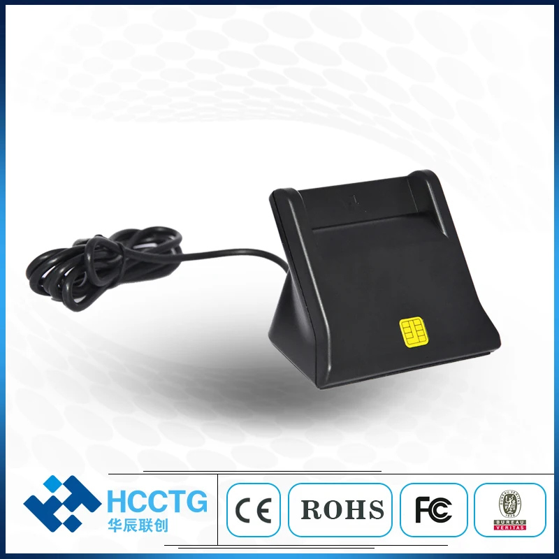 SIM Smart Contact ISO7816 SDK USB EMV IC Chip Smart Card Reader/Writer DCR31