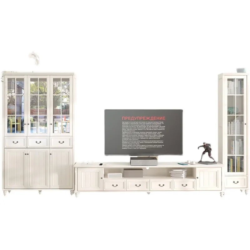 

Retro Living Room Home TV Cabinet Wine Cabinet Combination Video Cabinet