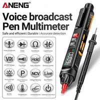 ANENG A3009 Pen Type Multimeter  Intelligent Voice Broadcast  Pen Tester Multimetro Digital  Meter DC AC Voltage Line Test Tools