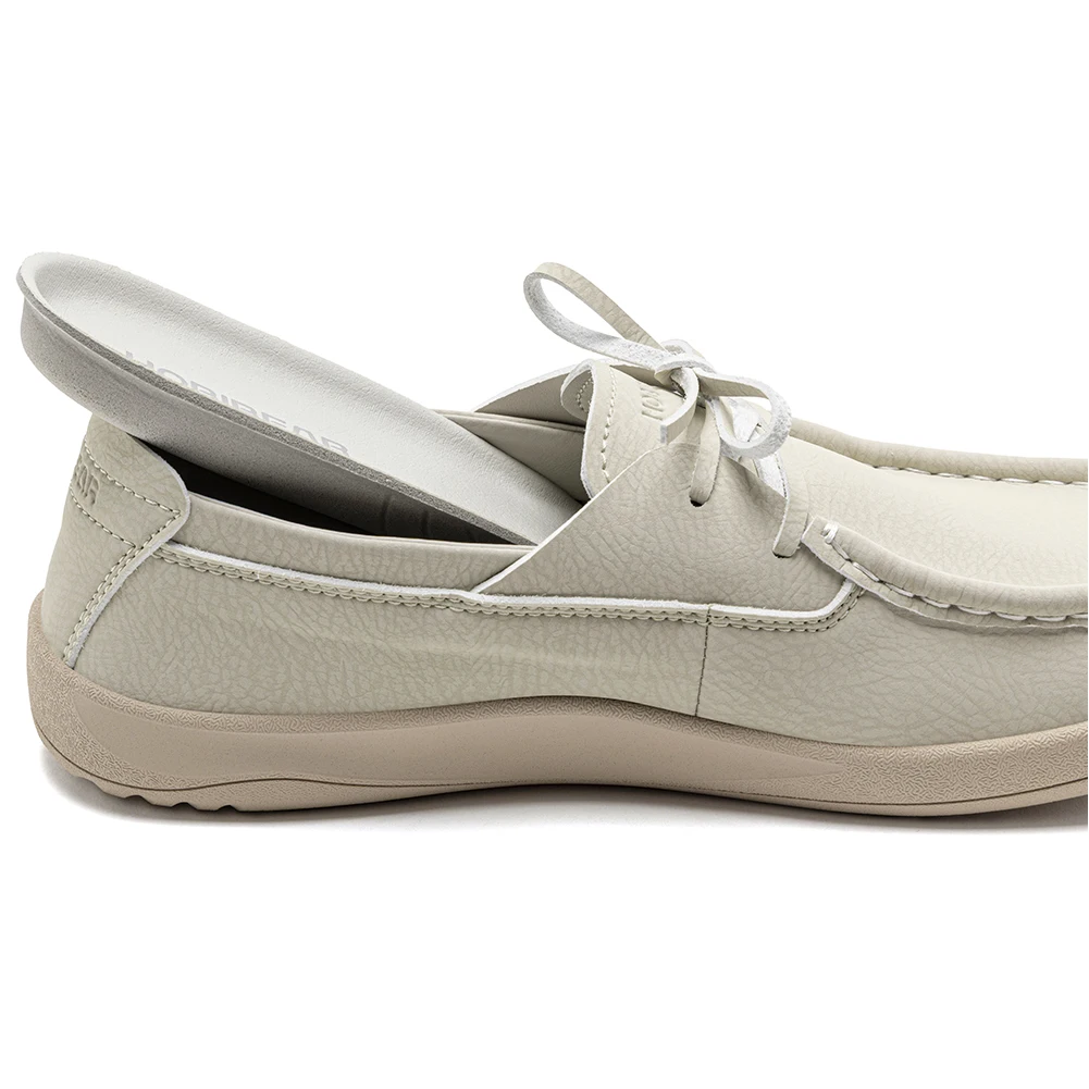 HOBIBEAR Women Barefoot Loafers Slip on Wide Width Shoes Adjustable Zero Drop Round Toe Flats