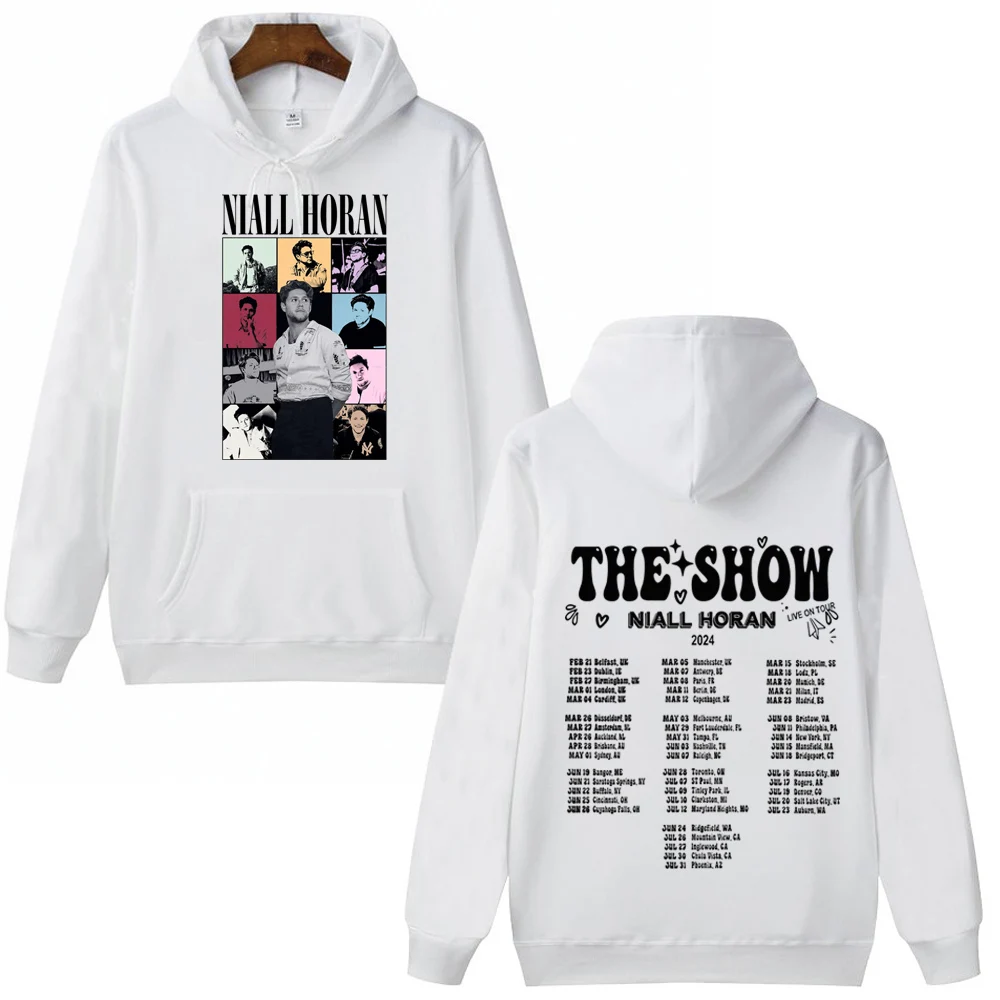 Niall Horan The Show Live On Tour 2024 Hoodie Man Woman Harajuku Pullover Tops Streetwear Fans Gift