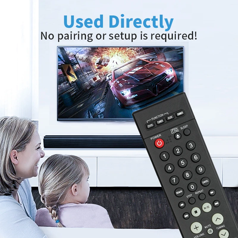 Picture 5: AH59-01644A Remote Control For Samsung DVD Home Theater System HT-Q9 HT-Q10 HT-Z120 HT-Z120T HT-Q9TS HT-BD2E Replacement