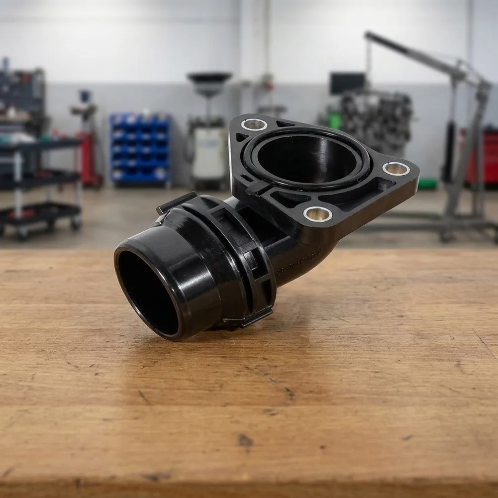 Auto Temperature Control Coolant Thermostat Housing Precise Port Structure Stable Heat Resistance Direct Replacement Part