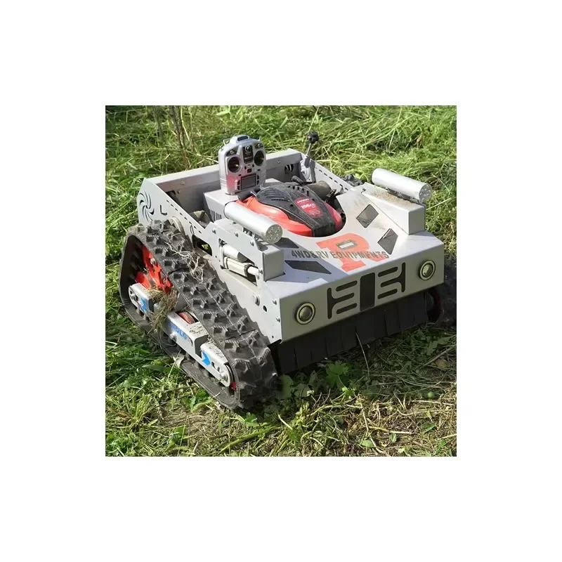 

Electric lawn mower steering crawler remote control lawn mower