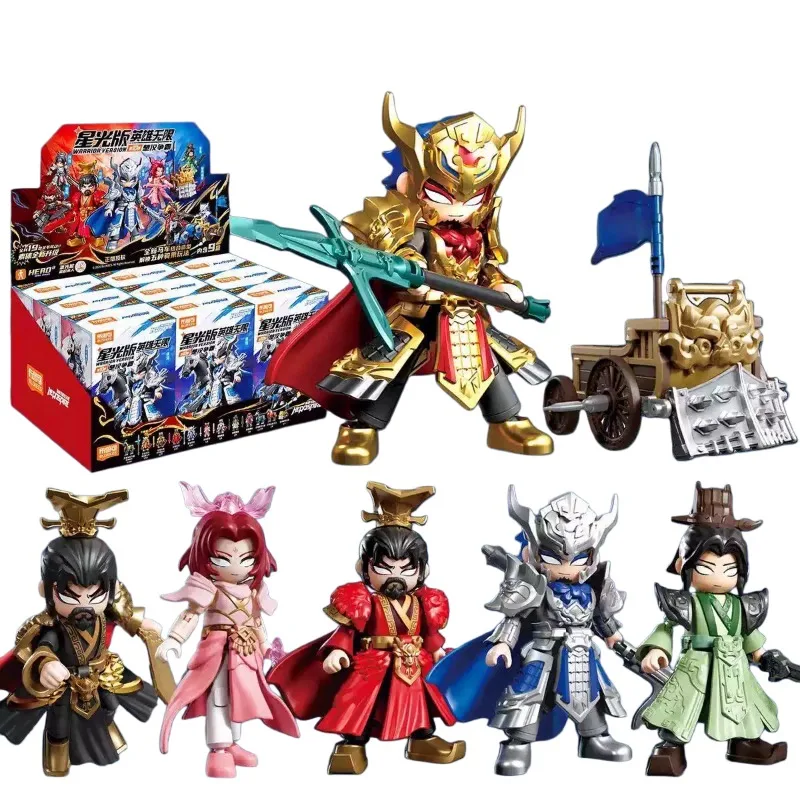 

Blokees Hero Infinite Starlight Version Vol. 10 Chu Han Contention Building Blocks Blind Box Assembled Figure Toy Gift For Boys