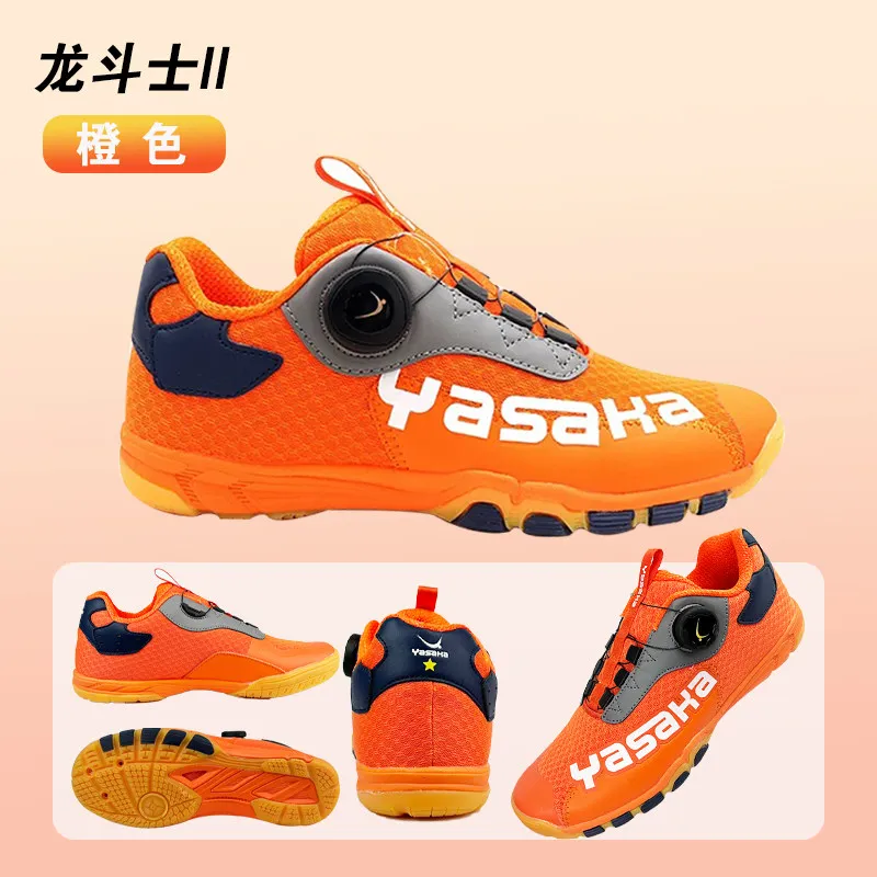 

YASAKA Table Tennis Shoes Breathable & Anti-Slip Outdoor Sports Sneakers Comfortable Ping Pong Sneakers Sport Footwear