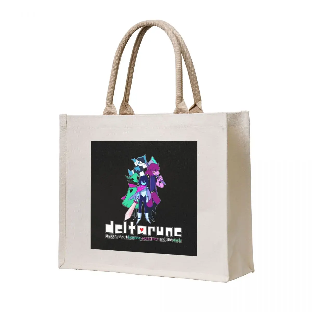

deltarun spamton Tote Bag Women's shopping bag large size bags foldable reusable bag sacs de shopping