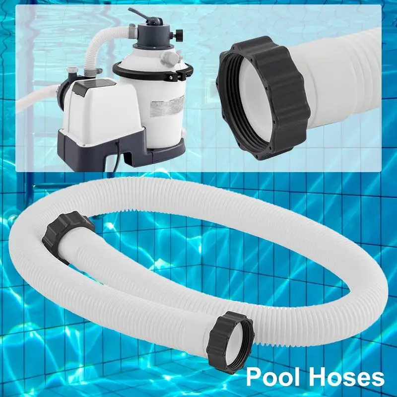 Aboveground Pool Pump Replacement Hose And Adapter Leak Proof For Pumps With A Capacity Of 1500 GPH And Higher pool accessories