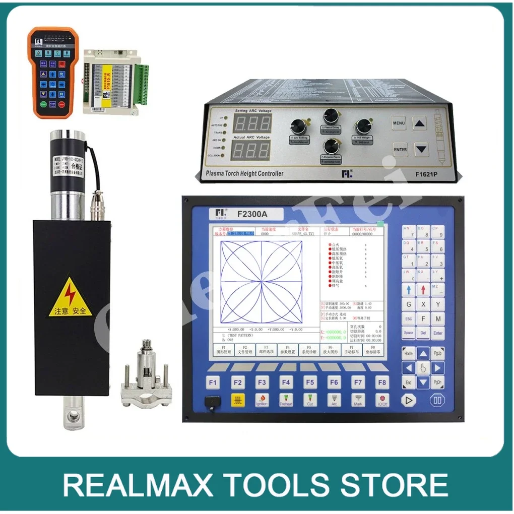 CNC Thc Plasma Controller Kit 2 Axis Cnc System F2300a/f1621/hp105/jykb-100-dc24v/t3/f1510 Plasma Cutter Remote Control