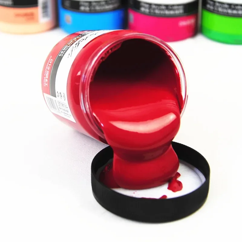 

300ml Acrylic Paint DIY Hand-painted Sketching Gypsum Doll Coloring Indoor Wall Painting Pigment