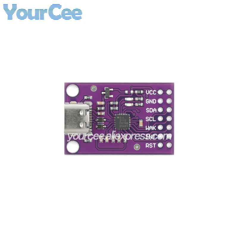 5pcs/1pc CP2112 USB to SMBus/I2C IIC USB to I2C Communication Module CCS811 Debugging Control Board 12mbps