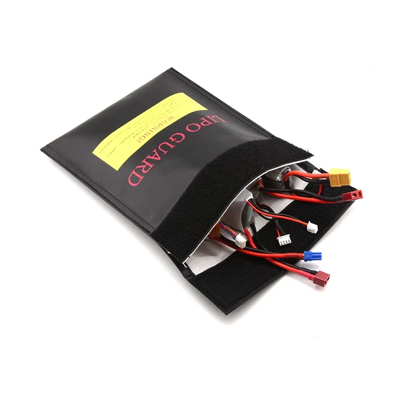 1/2PCS Fireproof RC LiPo Battery Safety Bag Portable Safe Guard Charge Sack 18x23cm 23x30cm Explosion Proof Fire Resistant