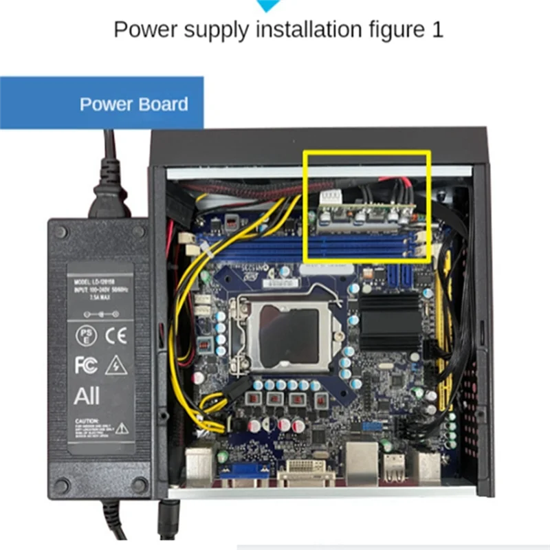 

N93R M10 Mini ITX Компьютерный корпус HTPC Хост-корпус USB2.0 ITX Корпус промышленного управления для офиса и бизнеса Простота в использовании